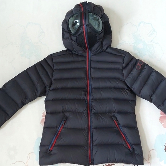 AI riders on the storm black down jacket - Picture 2 of 14